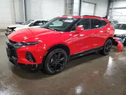 Salvage cars for sale at Ham Lake, MN auction: 2019 Chevrolet Blazer RS