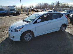 Salvage cars for sale at Chalfont, PA auction: 2016 Hyundai Accent SE