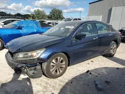 Salvage cars for sale at Apopka, FL auction: 2015 Honda Accord LX