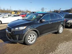 Salvage cars for sale at Bridgeton, MO auction: 2019 KIA Sorento L