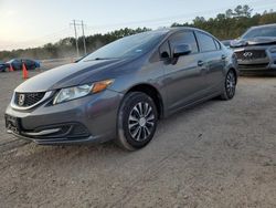 Honda salvage cars for sale: 2013 Honda Civic LX