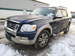 2008 Ford Explorer Eddie Bauer en venta en Leroy, NY