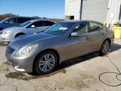 Salvage cars for sale at Memphis, TN auction: 2011 Infiniti G37