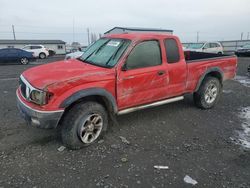 Salvage cars for sale from Copart Airway Heights, WA: 2004 Toyota Tacoma Xtracab