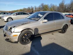 Mercedes-Benz salvage cars for sale: 2002 Mercedes-Benz C 240