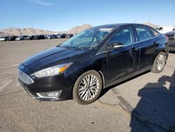 Salvage cars for sale at North Las Vegas, NV auction: 2018 Ford Focus Titanium