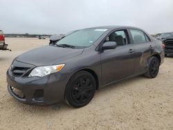 Salvage cars for sale from Copart San Antonio, TX: 2012 Toyota Corolla Base