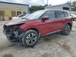 Nissan salvage cars for sale: 2021 Nissan Rogue SV