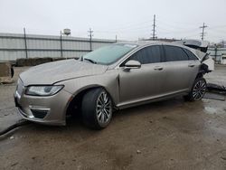 Salvage cars for sale at Chicago Heights, IL auction: 2019 Lincoln MKZ Reserve I