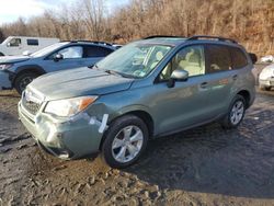 Salvage cars for sale at Marlboro, NY auction: 2015 Subaru Forester 2.5I Premium