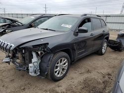 Salvage cars for sale at Elgin, IL auction: 2016 Jeep Cherokee Sport