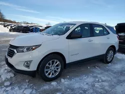 Salvage cars for sale from Copart West Warren, MA: 2018 Chevrolet Equinox LS