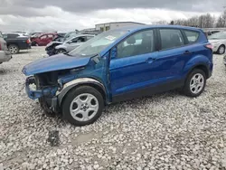 Salvage cars for sale at Wayland, MI auction: 2017 Ford Escape S