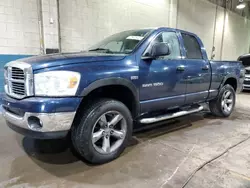 Salvage trucks for sale at Woodhaven, MI auction: 2007 Dodge RAM 1500 ST