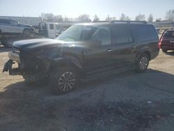 Ford salvage cars for sale: 2016 Ford Expedition EL XLT