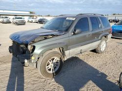 Jeep salvage cars for sale: 2002 Jeep Grand Cherokee Laredo