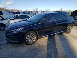 Salvage cars for sale from Copart West Warren, MA: 2015 Hyundai Sonata Sport