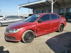 Salvage cars for sale at Los Angeles, CA auction: 2016 Volkswagen Jetta S