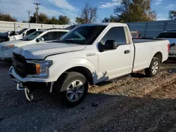 Salvage cars for sale at Oklahoma City, OK auction: 2018 Ford F150