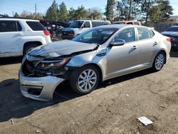 Salvage cars for sale at auction: 2015 KIA Optima EX