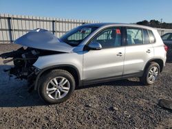 Salvage cars for sale at Fredericksburg, VA auction: 2014 Volkswagen Tiguan S