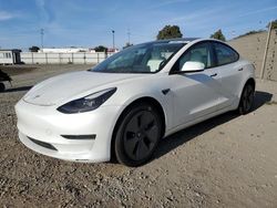 Salvage cars for sale at San Diego, CA auction: 2021 Tesla Model 3