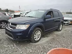 Salvage cars for sale at Montgomery, AL auction: 2017 Dodge Journey SXT