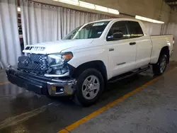 Toyota Tundra Double cab sr salvage cars for sale: 2019 Toyota Tundra Double Cab SR