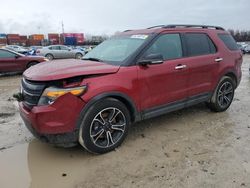 Vehiculos salvage en venta de Copart Columbus, OH: 2014 Ford Explorer Sport