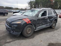 Salvage cars for sale at Dunn, NC auction: 2014 Jeep Cherokee Latitude