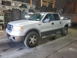 Salvage trucks for sale at Albany, NY auction: 2007 Ford F150 Supercrew