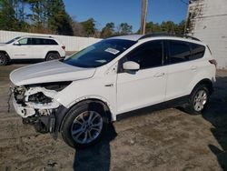 Salvage cars for sale at Seaford, DE auction: 2018 Ford Escape SE