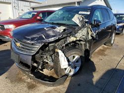 Salvage cars for sale at Pekin, IL auction: 2014 Chevrolet Traverse LT