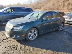 Salvage cars for sale at Marlboro, NY auction: 2014 Chevrolet Cruze LTZ