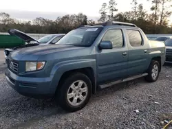 Salvage cars for sale at Augusta, GA auction: 2006 Honda Ridgeline RTL