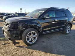 Salvage SUVs for sale at auction: 2015 Ford Explorer Limited