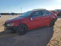 Salvage cars for sale at Andrews, TX auction: 2013 Volkswagen Jetta SE