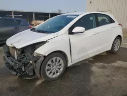 Salvage cars for sale at Fresno, CA auction: 2017 Hyundai Elantra GT