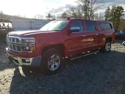 Salvage cars for sale from Copart West Warren, MA: 2015 Chevrolet Silverado K1500 LTZ