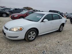 Salvage cars for sale at Taylor, TX auction: 2012 Chevrolet Impala LS