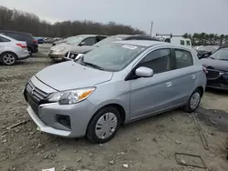 Salvage cars for sale at Windsor, NJ auction: 2021 Mitsubishi Mirage ES