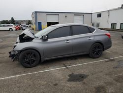 Salvage cars for sale at Vallejo, CA auction: 2016 Nissan Sentra S