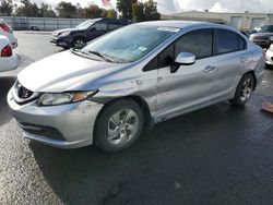 Salvage cars for sale at Martinez, CA auction: 2013 Honda Civic LX