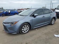 Salvage cars for sale from Copart Homestead, FL: 2020 Toyota Corolla LE