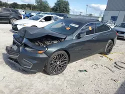 Salvage cars for sale at Apopka, FL auction: 2017 Chevrolet Malibu LT