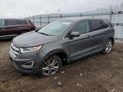 Salvage cars for sale at auction: 2016 Ford Edge SEL