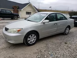 Toyota salvage cars for sale: 2004 Toyota Camry LE