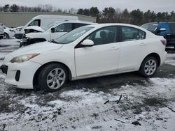 Mazda 3 Vehiculos salvage en venta: 2013 Mazda 3 I