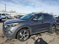 Salvage cars for sale at Littleton, CO auction: 2017 Hyundai Tucson Limited