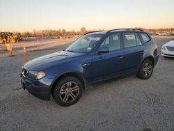 Salvage cars for sale at Lumberton, NC auction: 2005 BMW X3 3.0I